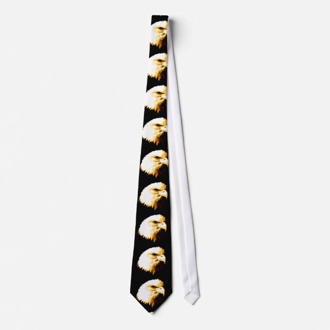 Corbata Cuello de ojo de águila calva (Anverso)