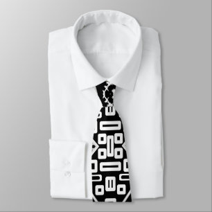 Corbata Cuello De Patrón Inspirado En La Moda B Y W