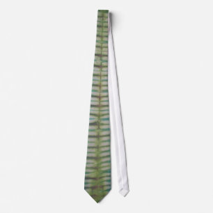 Corbata Cuello de tinte verde