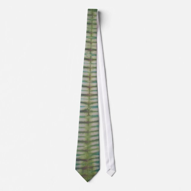 Corbata Cuello de tinte verde (Anverso)