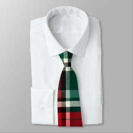 Corbata Cuello formal clásico rojo verde
