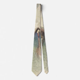 Corbata Cuento de Hadas Japonés Antiguo, La Doncella de la