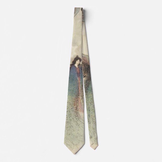 Corbata Cuento de Hadas Japonés Antiguo, La Doncella de la (Anverso)