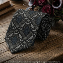 Cuervo de Damasco Negro Carbón Gótico