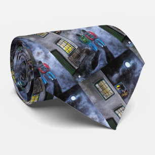 Corbata Cuidado con la pintura de la luna de Alfred Fox