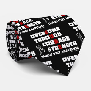 Corbata CURE...Tarlov Cyst Neck Tie