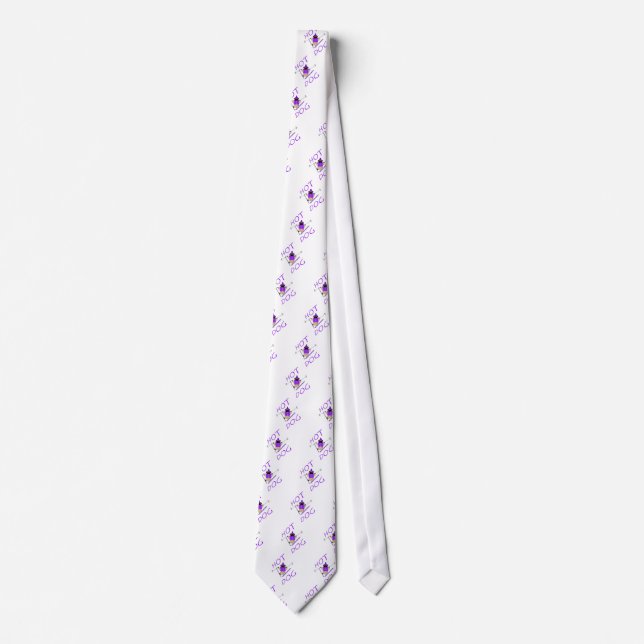 Corbata Curioso perro caliente esquiar Pug Purple Jacket y (Anverso)