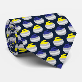 Corbata Curling Team Coach, Curling Stones Patterado