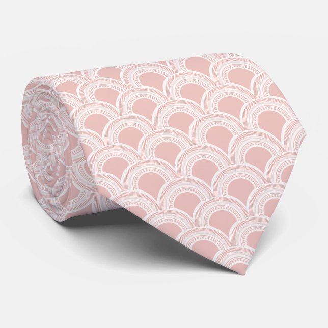 Corbata Cute Boho Patrón de ventilador de cuello