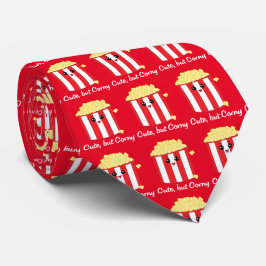 Corbata Cute de palomitas, pero cursi