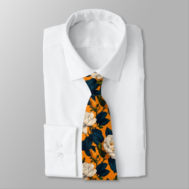 Corbata Cute Gifts For Dad Gardenias Floral (Atado)