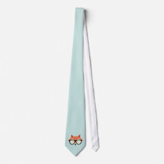 Corbata Cute Hipster Red Fox