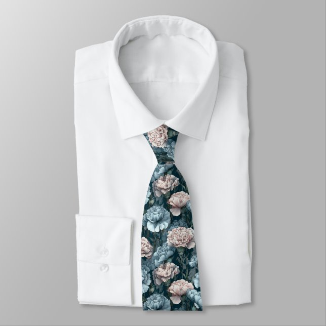 Corbata Cute Men Gifts Carnation Floral (Atado)
