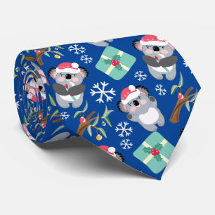 Corbata Cute Navidades Koala