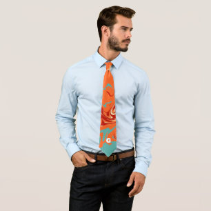 Corbata Cute Personalize Pastel Marbel