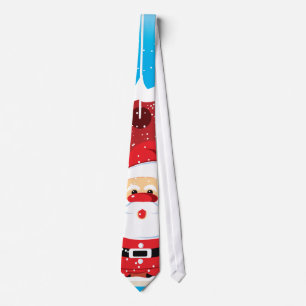 Corbata Cute Santa Claus personalizado necktie