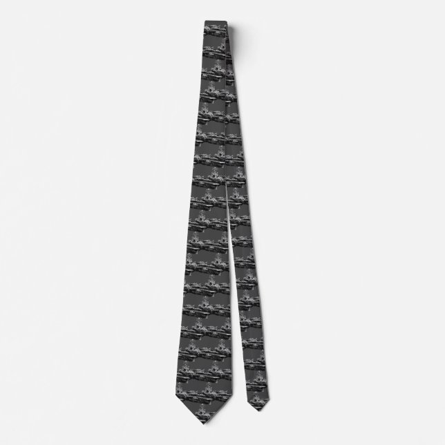 Corbata CVN-72 Abraham Lincoln Tie (Anverso)