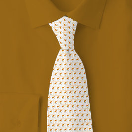 Corbata Cyprus Flag Brick Pattern