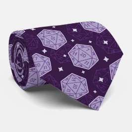 Corbata D&D Tie, D20 NeckTie, DnD Regalo Para Dungeon Mast