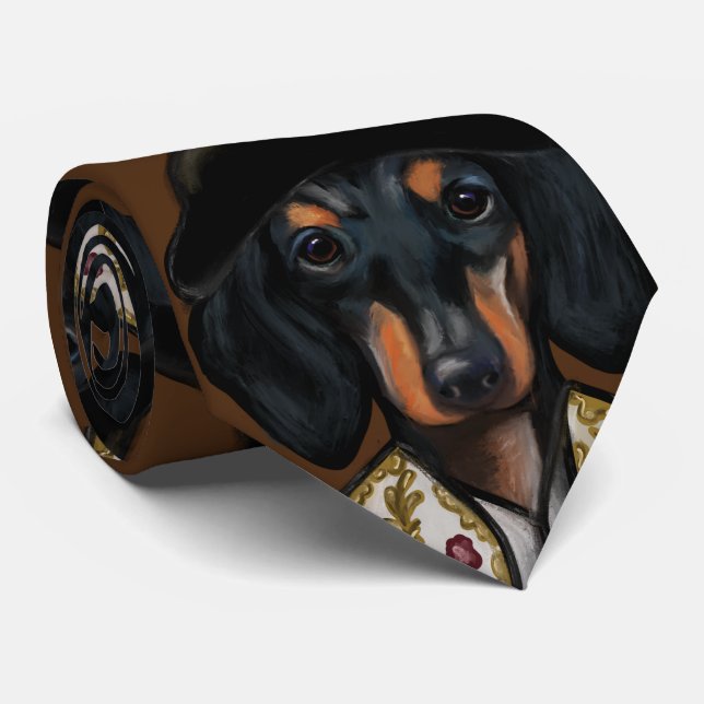 CORBATA DACHSHUND (Enrollado)