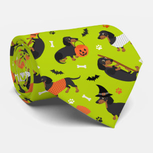 Corbata Dachshund Halloween