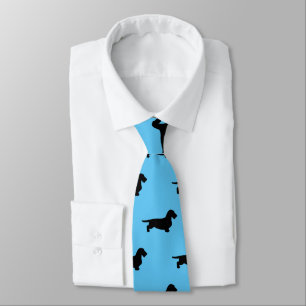 Corbata Dachshund Pelo Rudo - Silueta 1