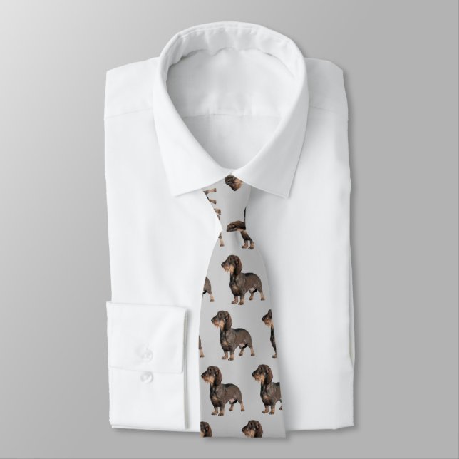 Corbata Dachshund Wirehaed Dog Tie (Atado)