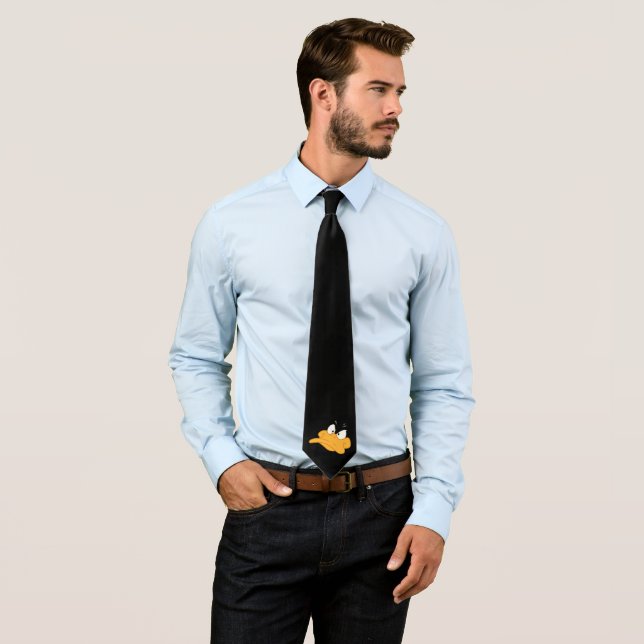 Corbata DAFFY DUCK™ Angry Face (In situ)