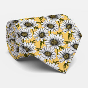 Corbata Daisies en amarillo