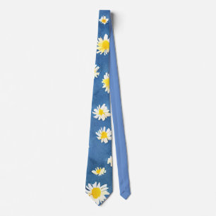 Corbata Daisies Necktie