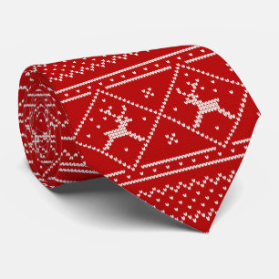 Corbata Dale Navidades Colección Navidades rojos Suéter