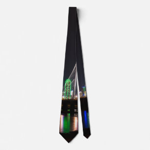 Corbata Dallas Skyline Hunt Neck Tie