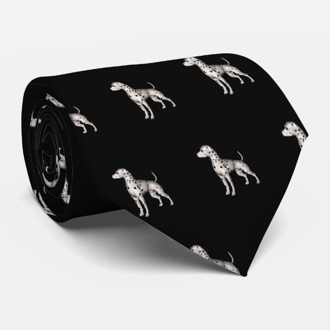 Corbata Dalmatian Dog Tie (Enrollado)