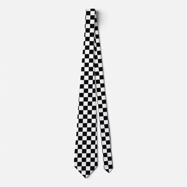 Corbata damero (Anverso)