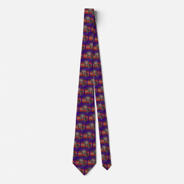 Corbata Dancing Ferret (Anverso)