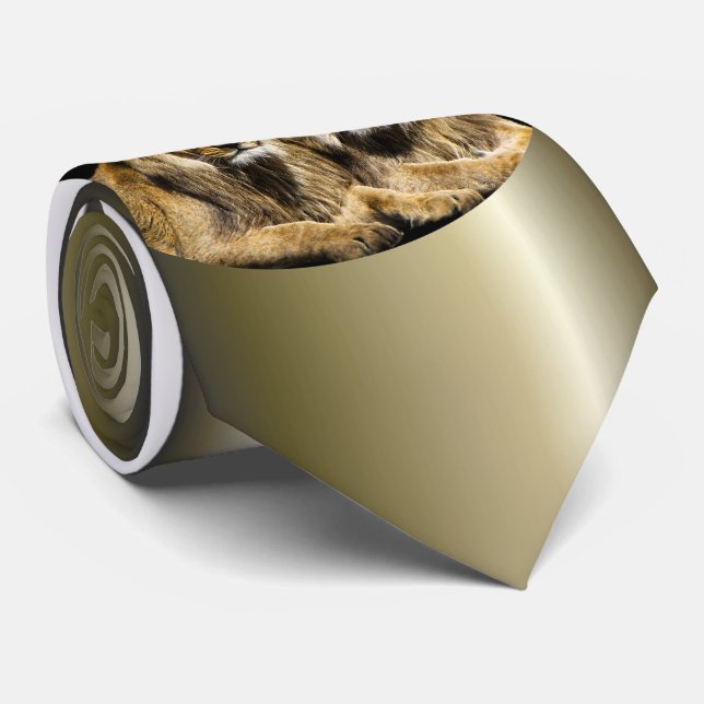 Corbata Dangerous Predator Lions (Enrollado)