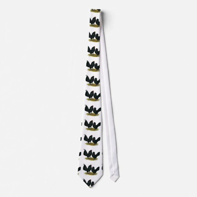 Corbata D'Anvers Black Bantams (Anverso)