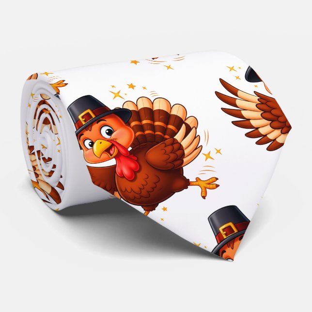 Corbata Danzando Turquía (Enrollado)