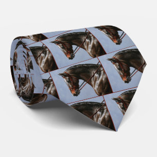 Corbata Dark Brown Bay Caballo de aguijón de guerra