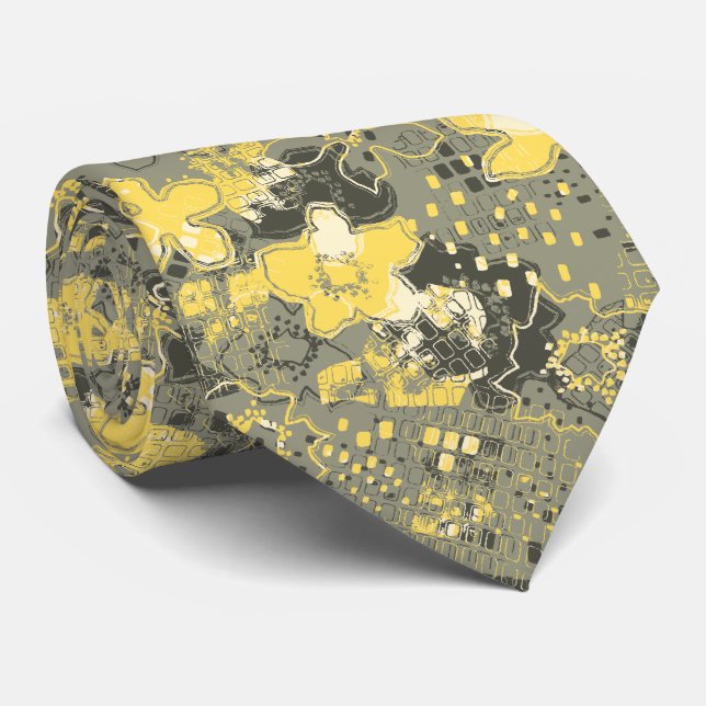 Corbata Daytrip Floral Vintage (Enrollado)