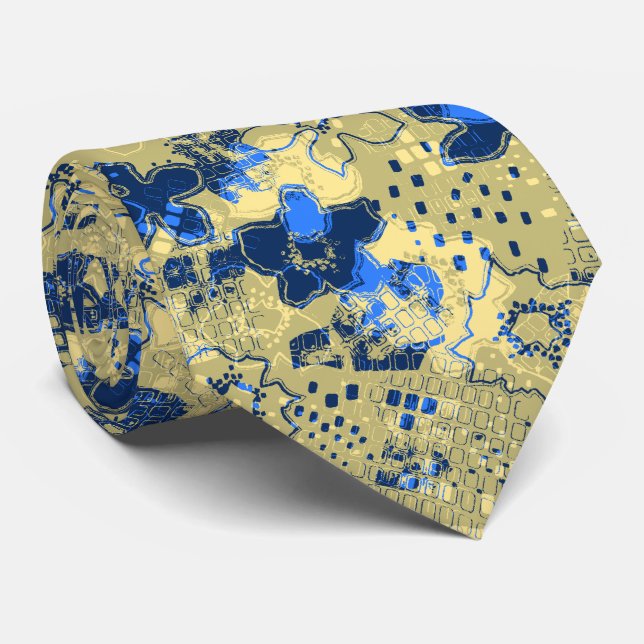 Corbata Daytrip Floral Vintage (Enrollado)