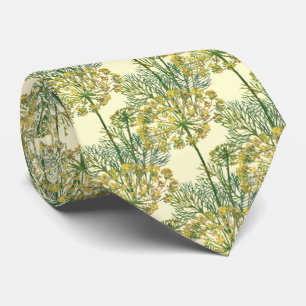Corbata de Acuarela de Flor de Eneldo – Ilustració