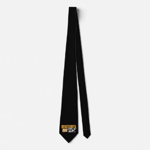 Corbata De ahora en adelante es Dr Grado de Doctor PhD