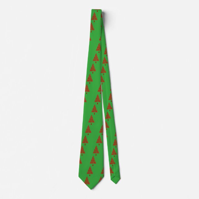 Corbata de árbol de Navidad Skully (Anverso)