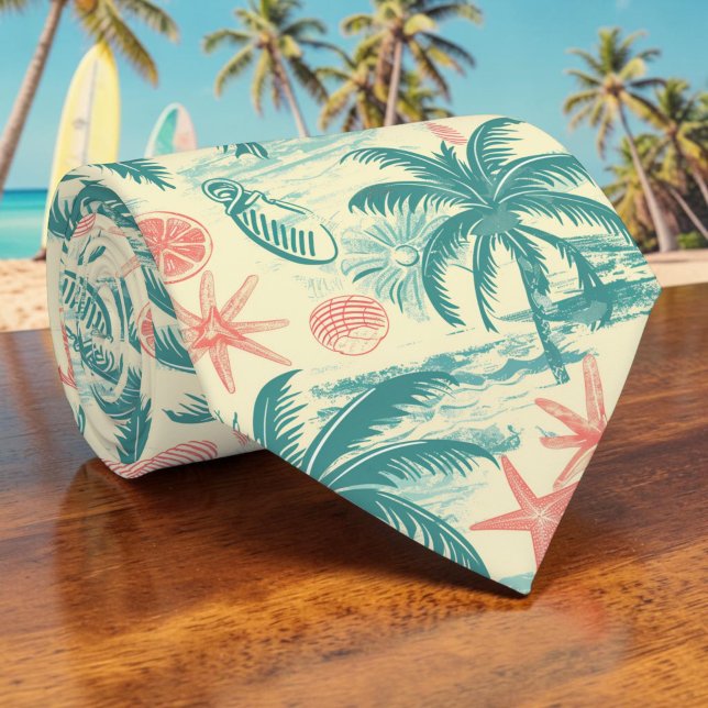 Corbata de árboles de palma de verano estacional (Subido por el creador)