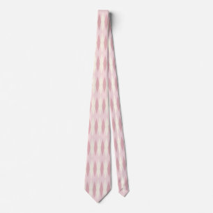 Corbata de Argyle rosado moderno de mediados de si