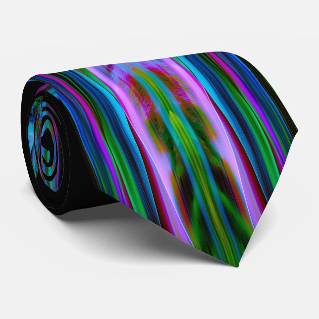 Corbata de arte de espectro eléctrico (Enrollado)