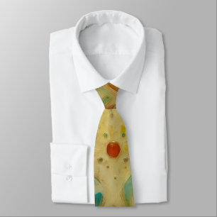 Corbata de arte moderno colorido: accesorio de mod