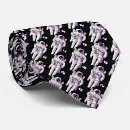 Corbata de astronauta galáctico: audacia y eleganc