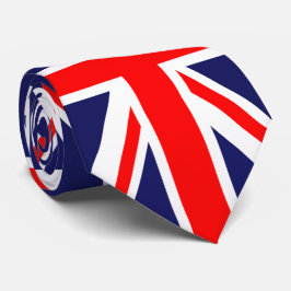 corbata de bandera del Reino Unido